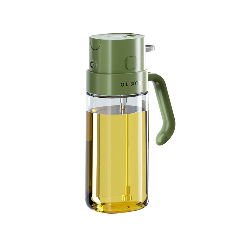 P&M Essentials+ 16oz 2 in 1 Olive Oil Dispenser for Kitchen - Available in Black, Green, and White