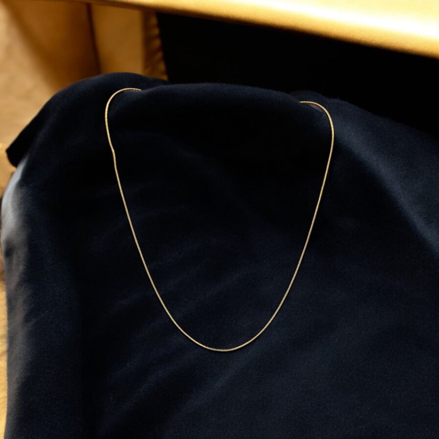P&M Essentials+ 14K Gold Plated Curb Chain Adjustable Necklace