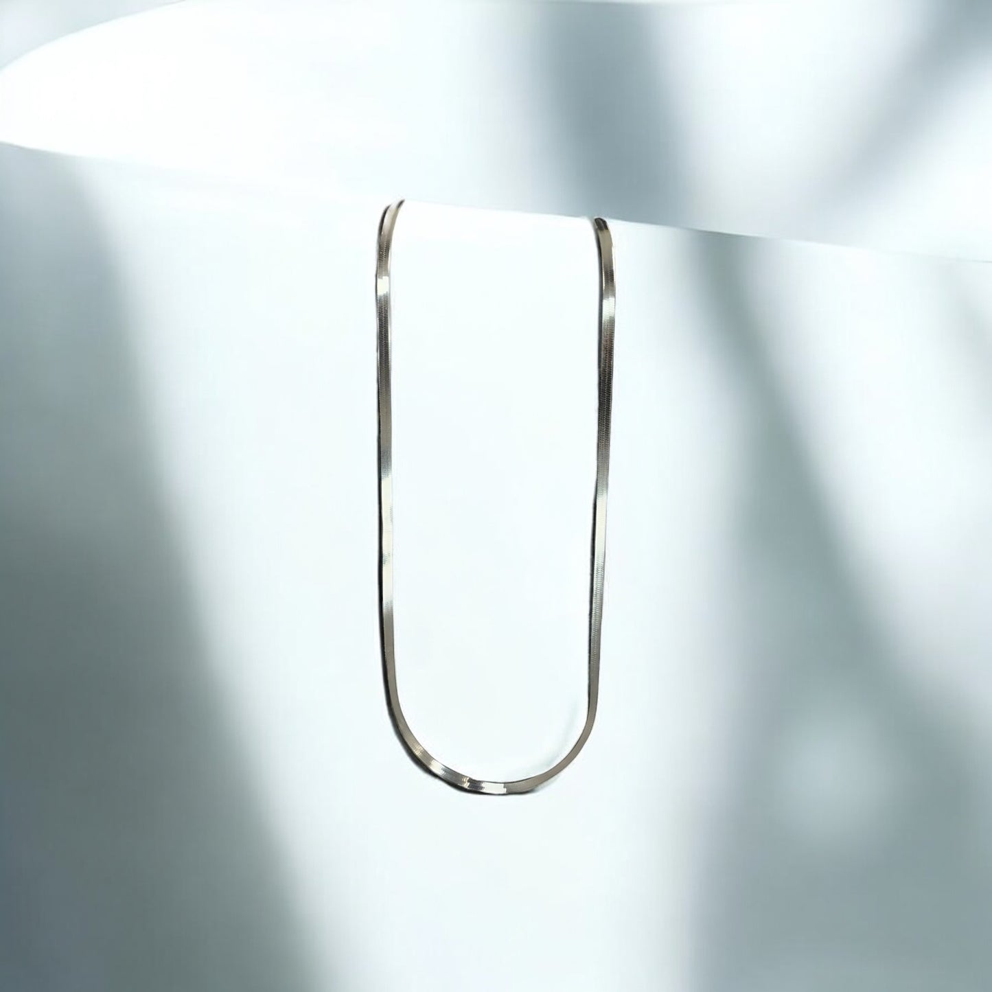 P&M Essentials+ 14K Gold Plated Snake Chain Adjustable Necklace | Sleek and Minimalist Gold Necklace for Women