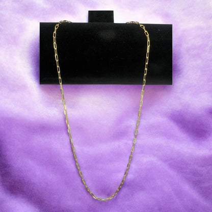 P&M Essentials+ 14K Gold Plated Curb, Paperclip, Box, Sphere Bead, Snake, and Figaro Chain Adjustable Necklace